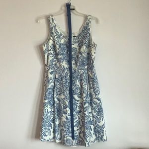 Jessica Howard Printed Dress with Belt